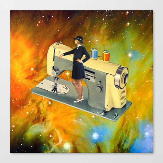 Barbara's Spaceship Canvas Print