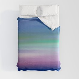 Lavender Sunset - Soft Abstract Contemporary Art Duvet Cover