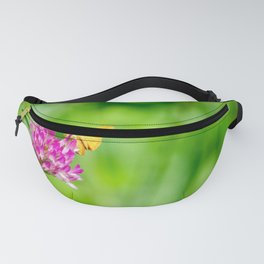 Close up of orange butterfly Fanny Pack