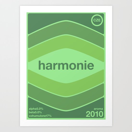 harmonie single hop Art Print