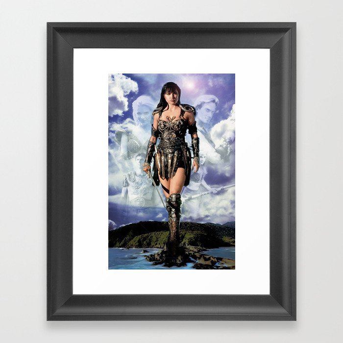 Xena: Warrior Princess Framed Art Print