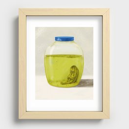 The Last Pickle Recessed Framed Print