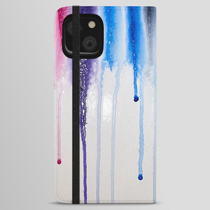 Plastic Rain iPhone Wallet Case