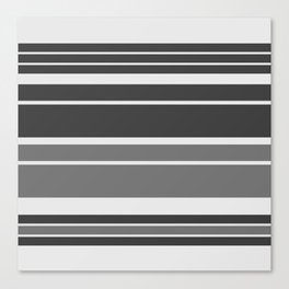Striped Modern Classic III Canvas Print