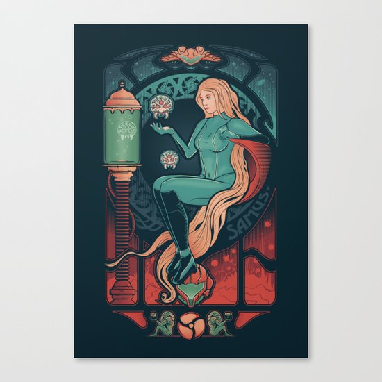 Aran Nouveau Canvas Print