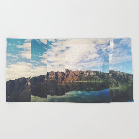 Fractions A55 Beach Towel