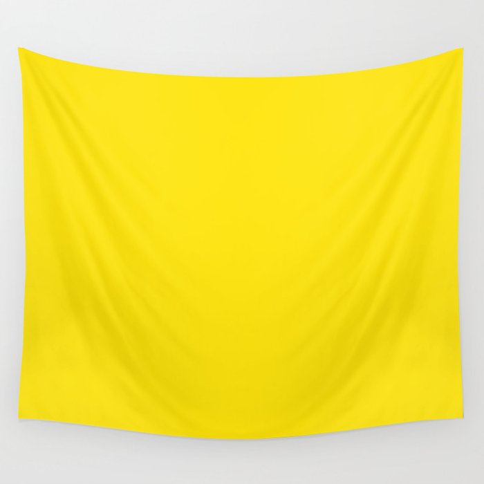 Forsythia Yellow Wall Tapestry