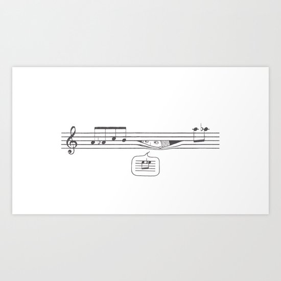 Who's Watching? Art Print
