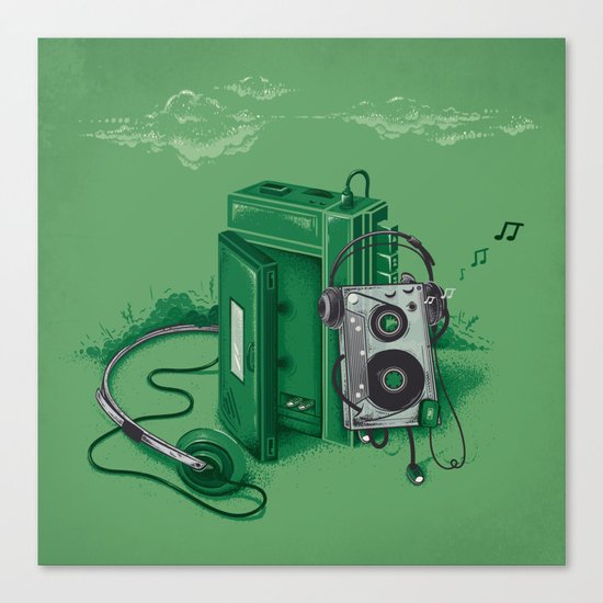 Music Break Canvas Print