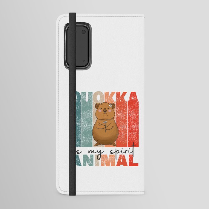 Quokka Is My Spirit Animal - Cute Quokka Android Wallet Case