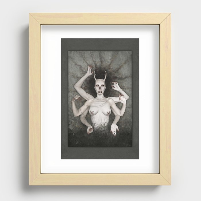 Kali Recessed Framed Print