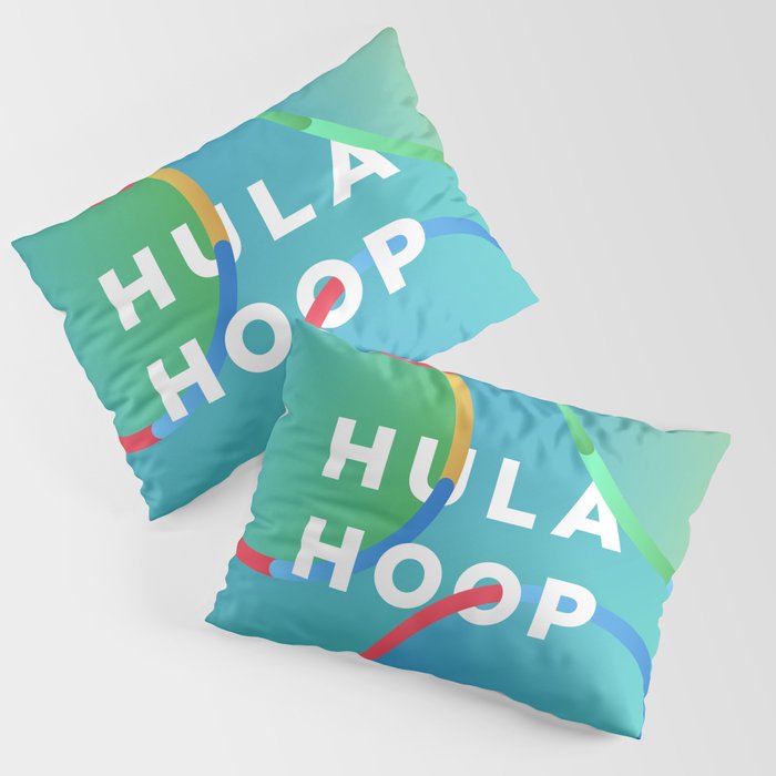 Hula Hoop Pillow Sham