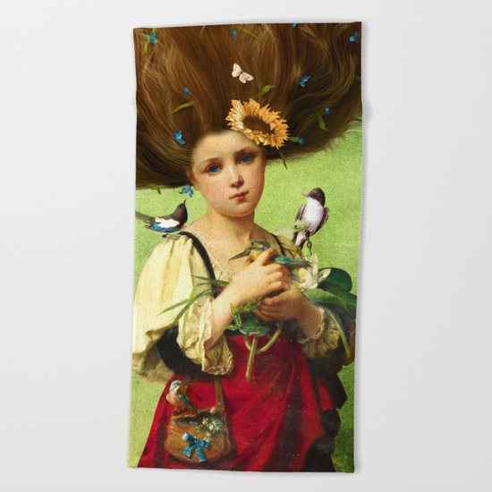 Warm Embrace Beach Towel
