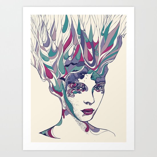 Within Art Print