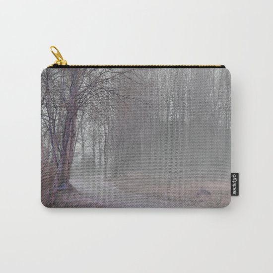 Walk in the Foggy Morning Carry-All Pouch