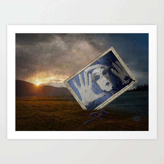 goodbye blue monday Art Print