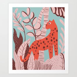 Make the jungle great again  Art Print