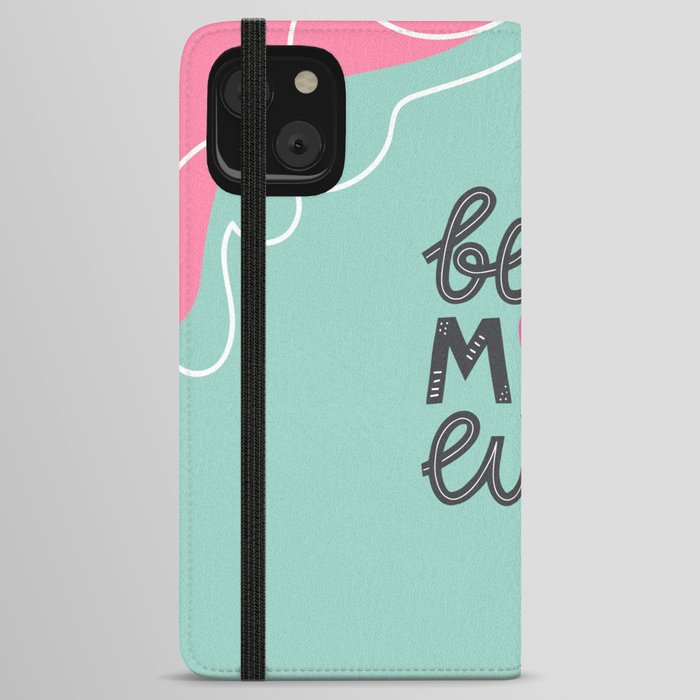 Best Mom Ever Mother's Day Heart iPhone Wallet Case