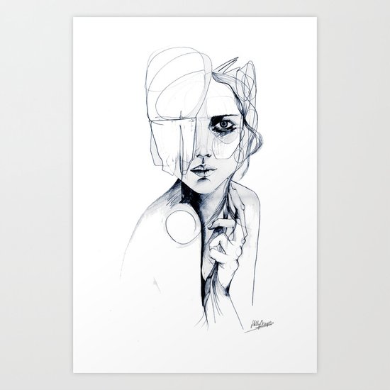 Sketch V Art Print