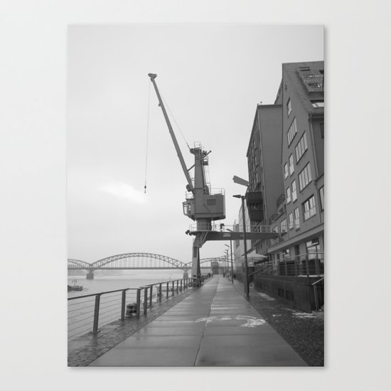 The Crane Canvas Print
