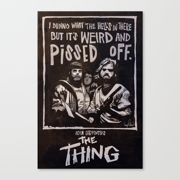 John Carpenter's The THING Canvas Print