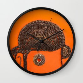 002: Clockwork Orange - 100 Hoopties Wall Clock