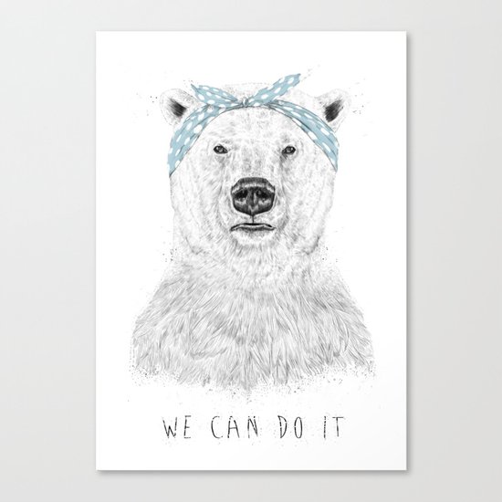We can do it Canvas Print