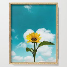 Sunflower Serving Tray