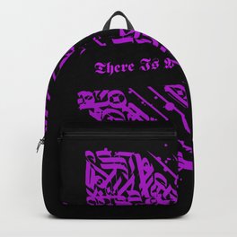 There Is Something In The Air Celtic Tribal Design  Backpack