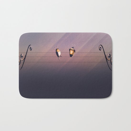 Feeling Wired?! Bath Mat