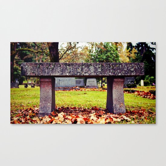 Final resting place Canvas Print