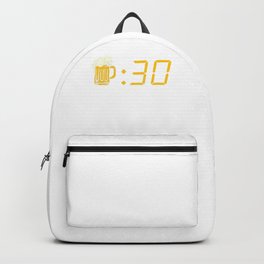 Beer Thirty. Funny Drinking Or Getting Drunk Backpack | Drinking, Or, Drunk, Beer, Getting, Drawing, Funny 