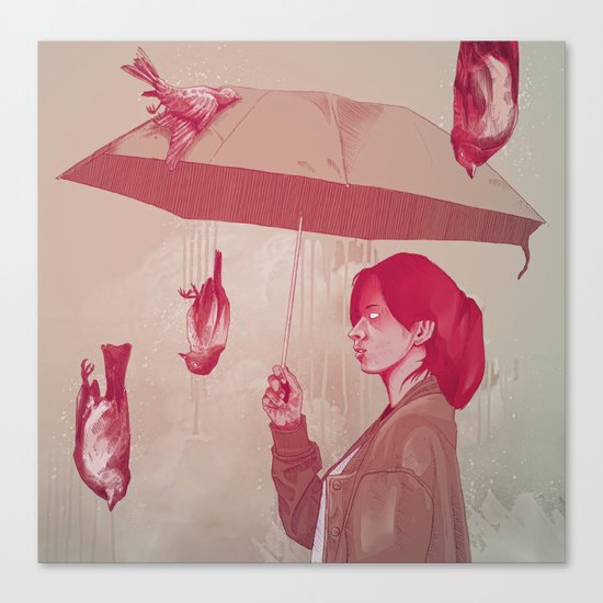 the extinction Canvas Print