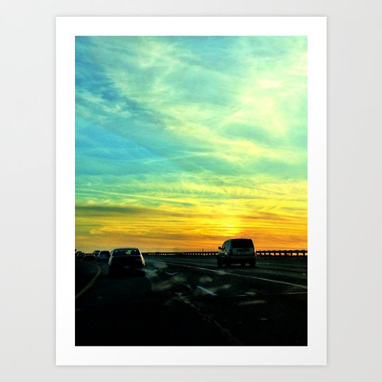 Roadtrip Art Print