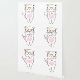 Kawaii Cat Wallpaper For Any Decor Style Society6