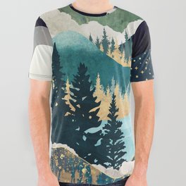 Star Lake All Over Graphic Tee