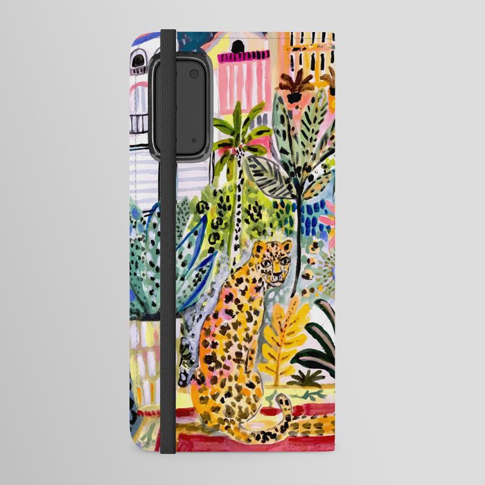 Karen Fields Tiger in the City Android Wallet Case