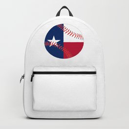 Texas Flag Baseball Backpack | Sport, Texas, Graphicdesign, Ball, Usa, Round, Teamgame, Red, Icon, Team 