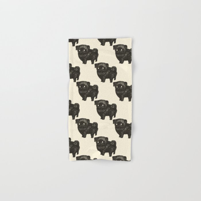 Black Pug iPhone Case by Huebucket | Society6