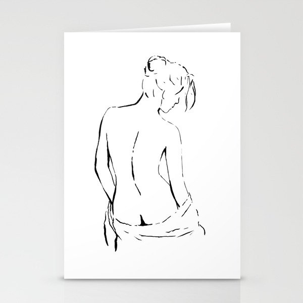 Nude 4 Stationery Cards
