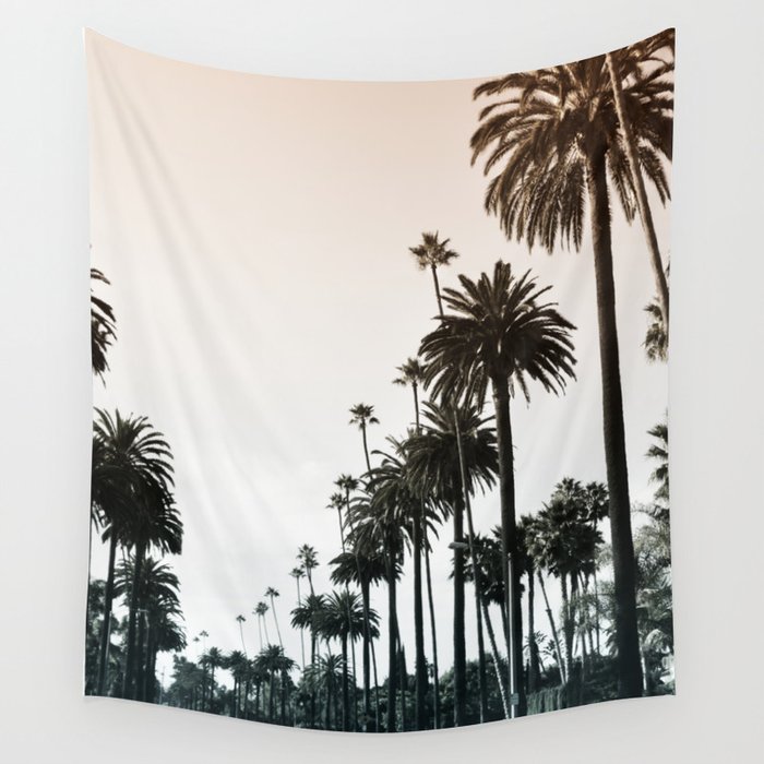 Los Angeles Wall Tapestry by Tamsin Lucie  Society6