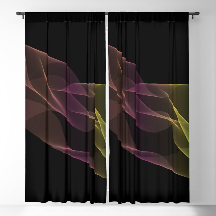 Galaxy - The Beginning of Time - Abstract Minimalism Blackout Curtain