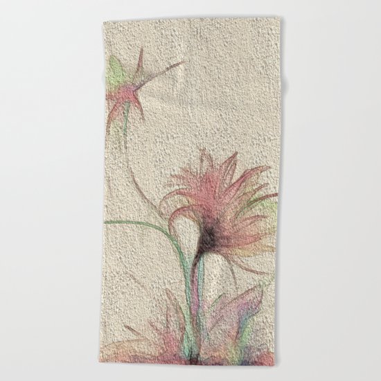 cool sketch 196 Beach Towel