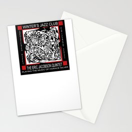 Winter's Jazz Club Stationery Cards