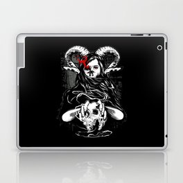 Devil Horror Skull Illustration Laptop Skin