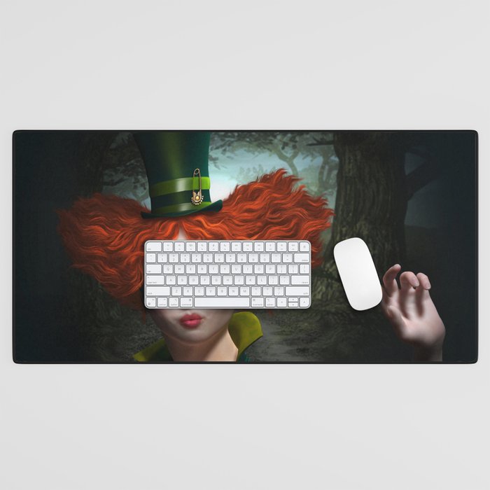 Madam Hatmaker Desk Mat