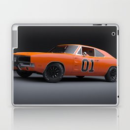 King of the road American muscle car Charger iconic Hollywood icon automobile color photograph / photography Laptop Skin