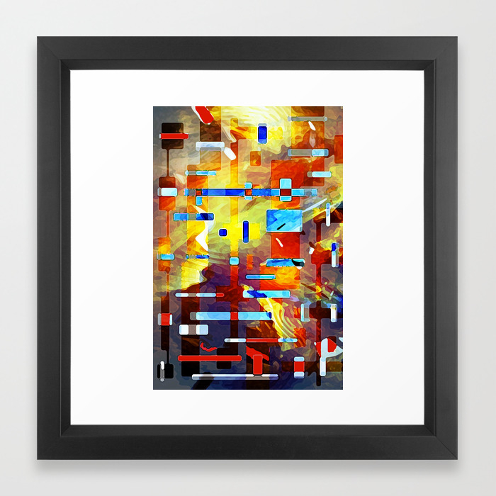 Chihuly Framed Art Print By Pepesel Society6