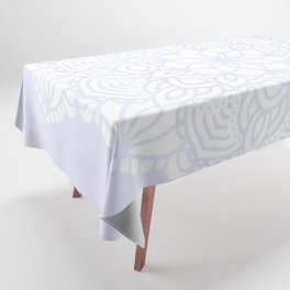 Very Peri 2022 Color Of The Year Violet Periwinkle Mandala II Tablecloth