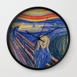 Famous Paintings Wall Clocks For Any Decor Style Society6 This famous painting by jackson pollock is a signature piece of art that depicts the chaos raging within pollock at the time of painting.